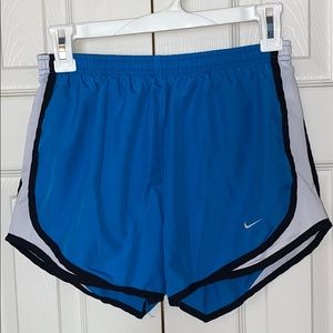 Blue nike shorts, great condition